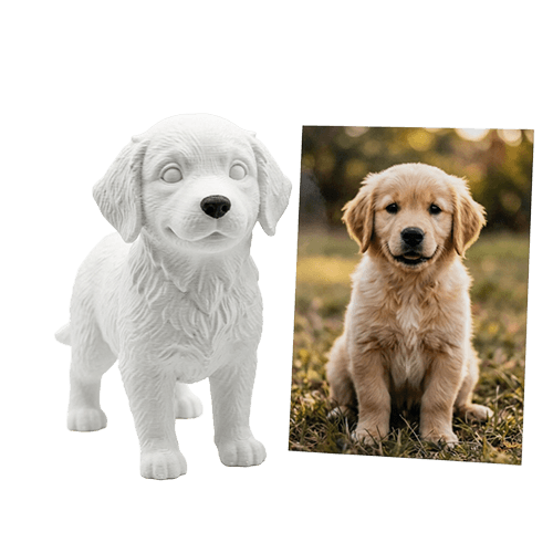 Kişiye Özel Evcil Hayvan Silüeti Evcil Hayvanınızın Fotoğrafını 3D Kalıbı | Craftelle 3D Kurabiye Kalıbı