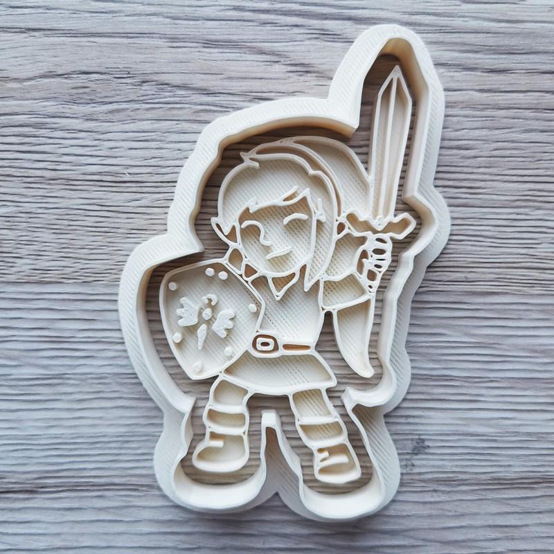 The Legend Of Zelda Figürlü 7'li Özel Tasarım Kurabiye ve Hamur Kalıbı Seti Görsel 3