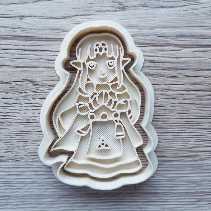 The Legend Of Zelda Figürlü 7'li Özel Tasarım Kurabiye ve Hamur Kalıbı Seti Görsel 4