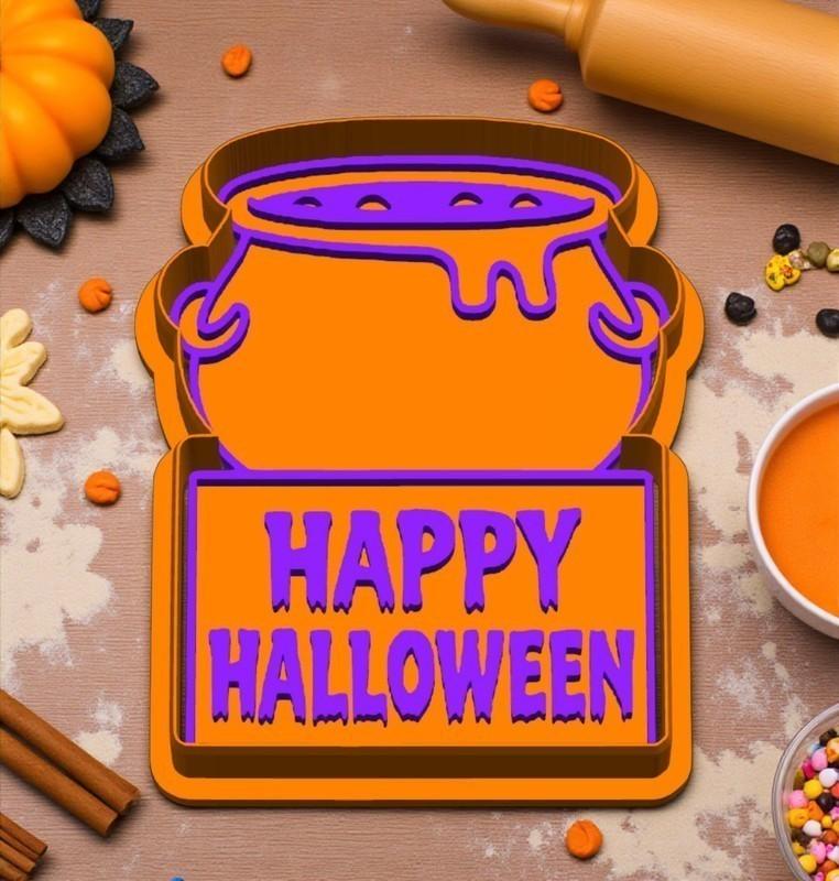 5’li Halloween Temalı Özel Tasarım Kurabiye ve Hamur Kalıbı Seti Görsel 6