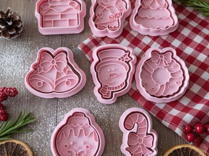 Yeni Yıl Temalı Özel Tasarım Kurabiye ve Hamur Şekillendirme Kalıbı | Craftelle 3D Kurabiye Kalıbı