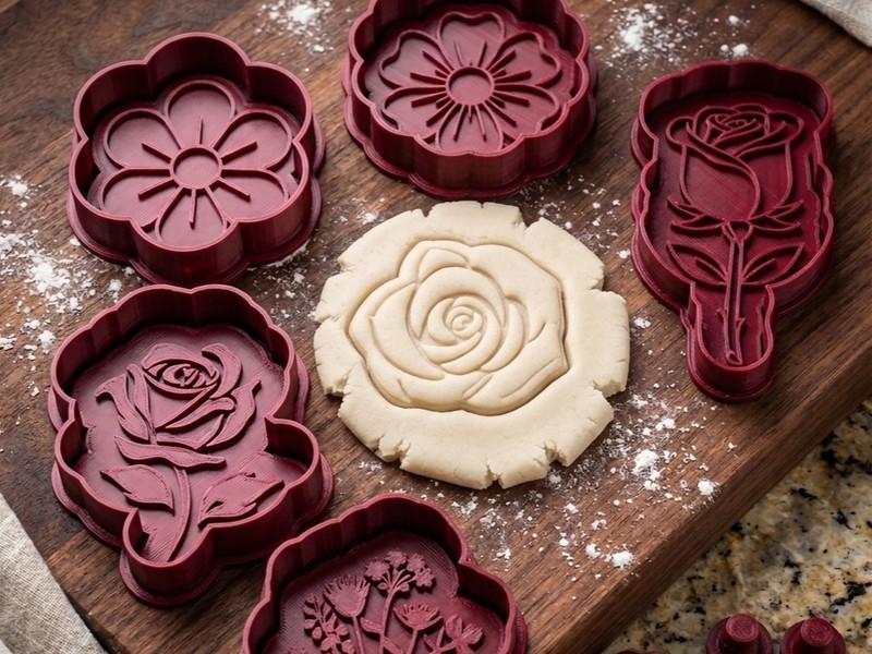 Sevgililer Günü Özel Tasarım Kurabiye ve Hamur Kalıbı Seti | Craftelle 3D Kurabiye Kalıbı