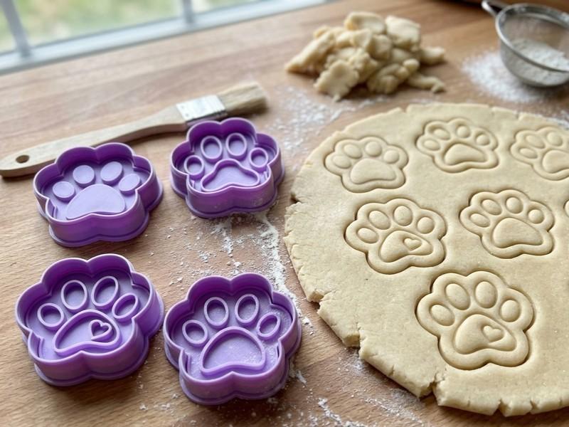 Patili Dostlar Figürlü Özel Tasarım Kurabiye ve Hamur Kalıbı 4 Parça | Craftelle 3D Kurabiye Kalıbı