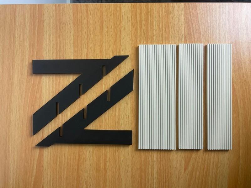 Minimalist 3 Katlı Modern Masaüstü Düzenleyici & Sunum Standı Görsel 3