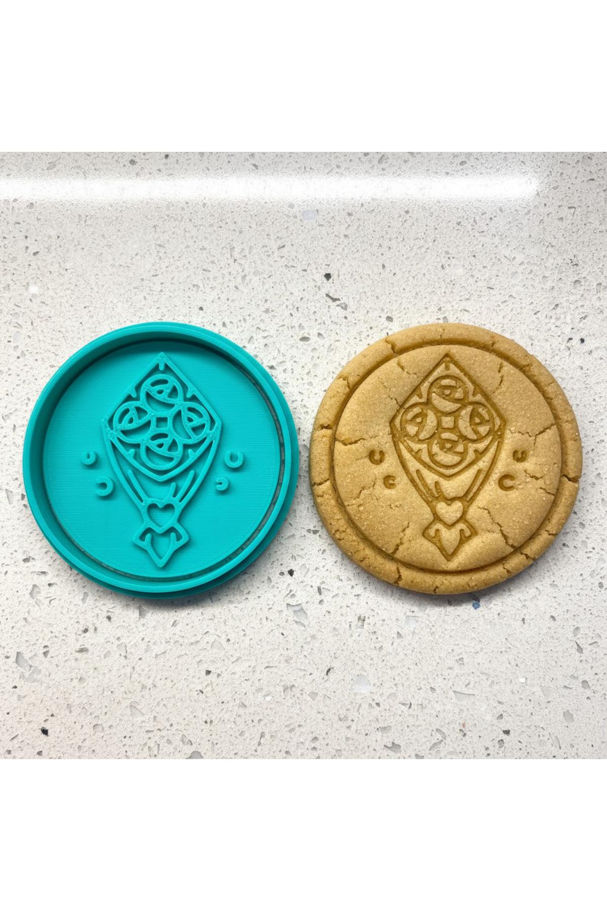 Gül Buketi Kurabiye Kalıbı ve Damga Seti | Romantik Çiçek Demeti Tasarımı | Sevgililer Günü ve Nişan | Craftelle 3D Kurabiye Kalıbı